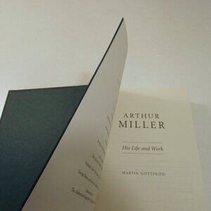 Hardcover Book - Arthur Miller His Life and Work by Martin Gottfried